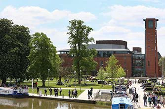 River Avon & Royal Shakespeare's Theatre