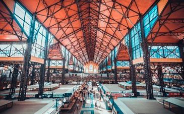 Great Market Hall / Fővám Square