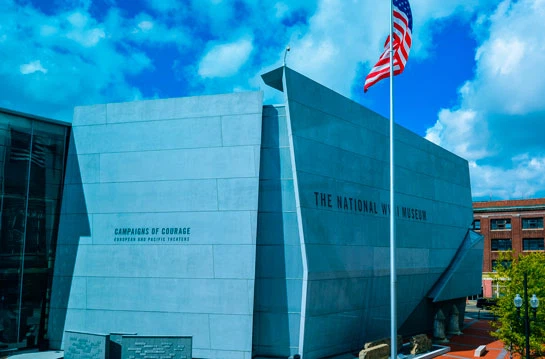 THE NATIONAL WWII MUSEUM - 945 Magazine St.