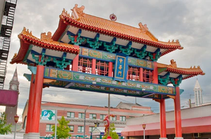 HISTORIC CHINATOWN GATE & INTERNATIONAL DISTRICT	